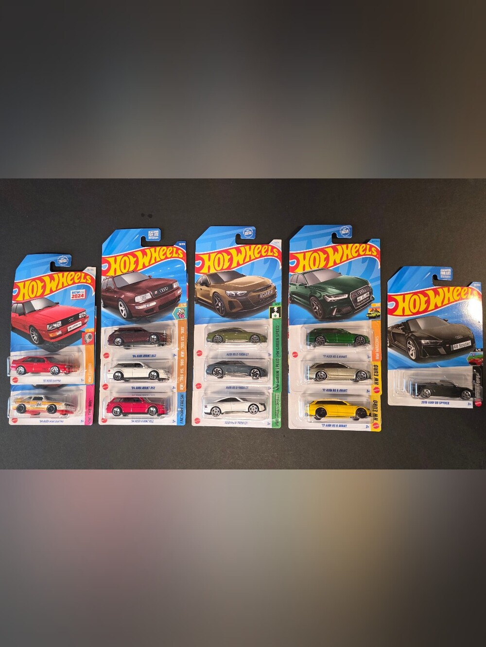 Audi LOT Hotwheels